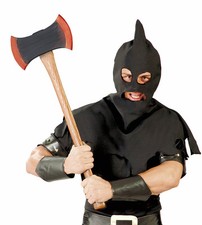 Ascia Doppia Testa Bloody Halloween Arma 73cm Abito Fantasia Prop Accessorio LARP