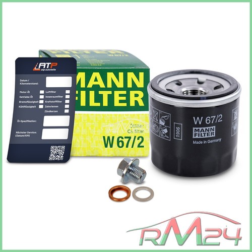 Mann filtro olio tappo - tappo, +