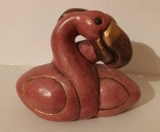 THUN Coppia di Fenicotteri Rosa “Arca di Noè” 2001 – Thun Club Collection