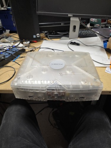 Microsoft xbox console crystal - xbox,