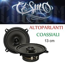 Casse Altoparlanti Coassiali Auto 2 vie 130mm cm 13 Woofer Tweeter BlackMusic 