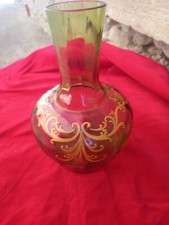 Antico Vaso Bottiglia Vetro
