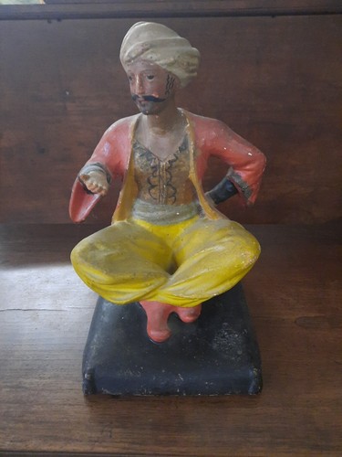 Scultura gesso personaggio - in,