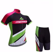 2024 Merida Kit Abbigliamento Ciclismo Maglia Ciclismo e Pantaloncini Bici Imbottiti Set S-5XL