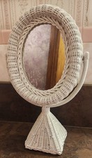 Specchio da vanità ovale in