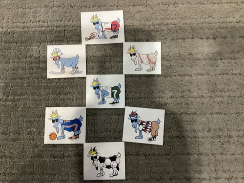 Lotto adesivi usa - 7, rari