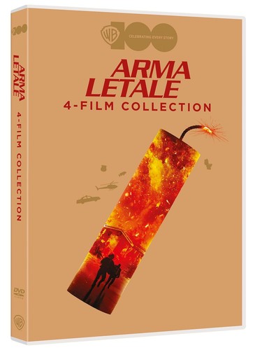 Dvd arma letale quadrilogia - arma,