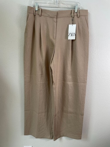 Pantalone zara donna beige - donna, xl