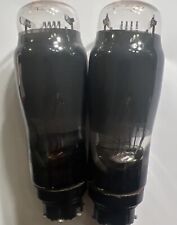 Coppia tubi AD1 Tungsram piastra singola simili a Ebiii 4683 RE604 molto vicini a 2A3
