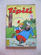 TIPITI' N. 2 - CASA EDITRICE DARDO - 15 LUGLIO 1962 - CON FIGURINE LONTANO WEST
