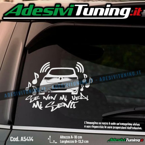 Adesivo renault megane line - megane,
