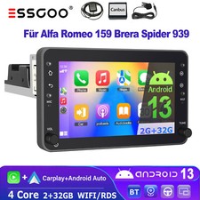 Autoradio 7" per Alfa Romeo 159 Sportwagon Brera Spider Android GPS Navi WIFI BT