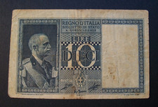 10 lire IMPERO  Regno 1939