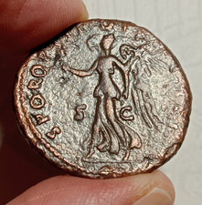 TRAIANO,ASSE,BELLA MONETA ROMANA-ROMAN COIN-EX ASTA AIBO ART.