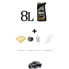 HOFFCAR Kit tagliando 4 FILTRI