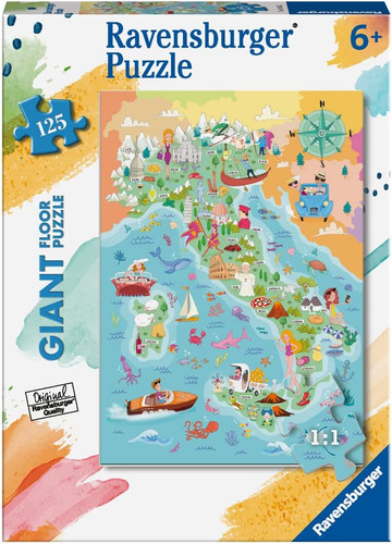 Puzzle mappa dell italia - -,