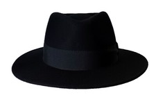 CAPPELLO UOMO IN FELTRO A FALDA AMPIA. MADE IN ITALY