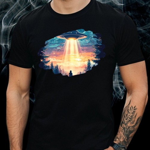 Shirt uomo ufo - t-shirt,