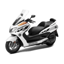 KIT ADESIVI CARENA IRIDEA DESIGN PER MAJESTY 400 2004/2014 NERO