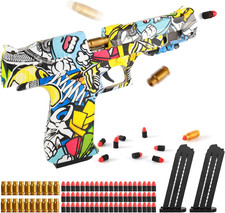 Pistola Giocattolo per Bambini, Pistole Graffiti Con Proiettile Morbido E Carica