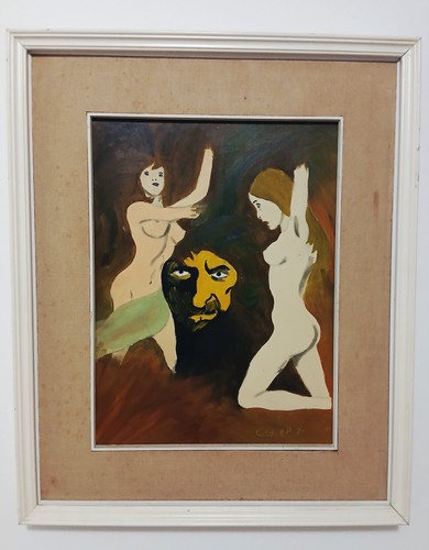 Quadro dipinto olio 1971 - olio,