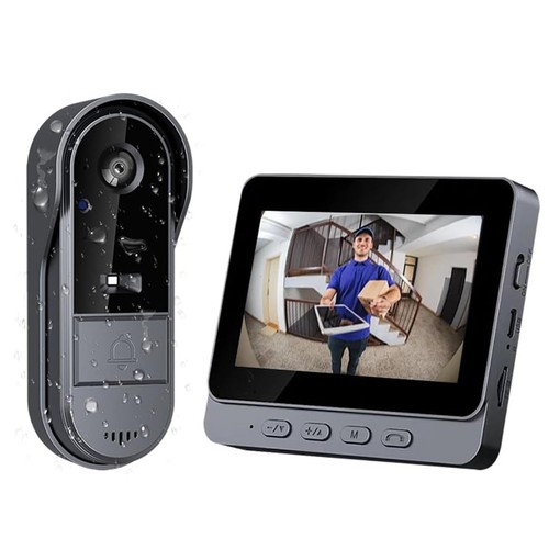 Smart home wide doorbell - wide,