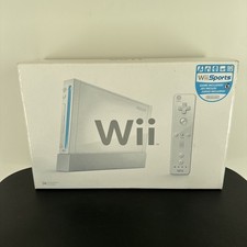 WORKING! Nintendo Wii White
