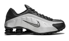 nike shox r4 uomo Black Silver