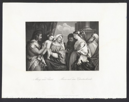 Madonna col bambino di - ,,