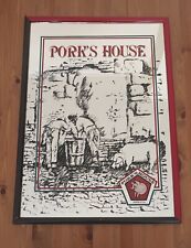 Specchio Pubblicitario Pork House Ariccia Porchetta advertising mirror 