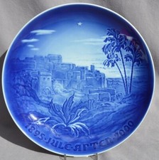 BING & GRONDAHL 1895 - 2000 B&G Piatto Giubileo di Natale: Stella di Betlemme