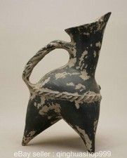 Vaso bottiglia 3 gambe manico