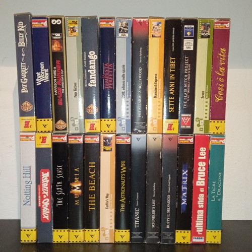 Lotto vhs film originali - film,