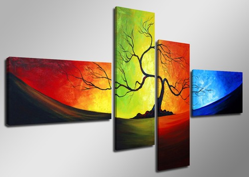 Quadro xxl pannelli 160x70cm - quadro,