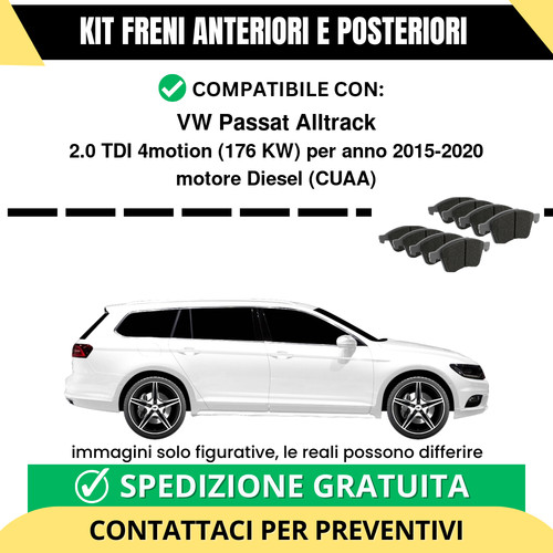 Pastiglie freno ant - freno, +
