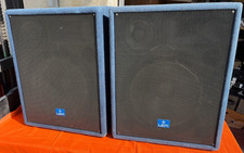 LEM PFM 15.3 Coppia casse passive a 3 vie 500 Watt in legno con  moquette blu