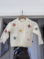 Maglione Zara bambina bianco