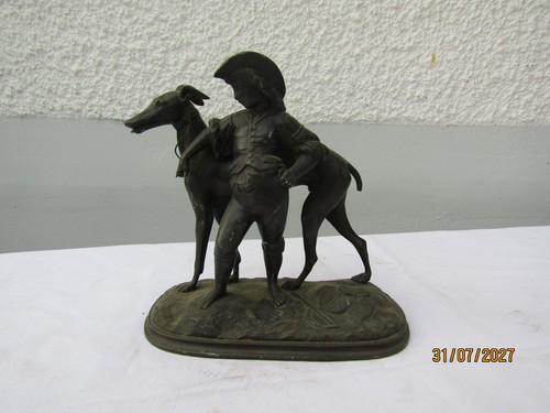 Ancien régule pendule - régule,