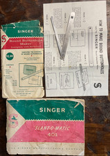 SINGER Slant-O-Matic 401 1958
