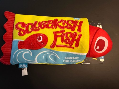 Bark squeakish fish giocattolo - squeakish,
