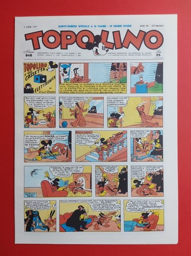 Topolino giornale 646 - giornale, n.646