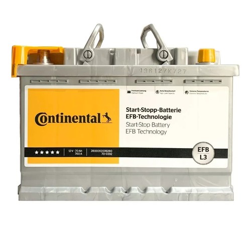 Batteria auto continental - batteria, efb