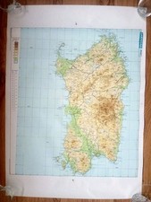 Cartina Alitalia Geografica Sardegna