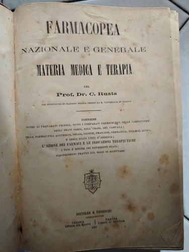 Farmacopea nazionale - farmacopea, e