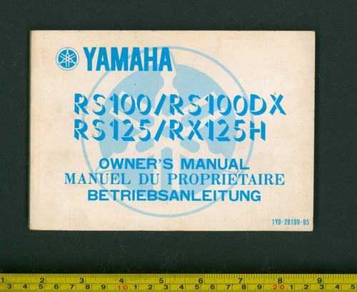 Yamaha rs100 rs100dx rs125 - rs100dx,
