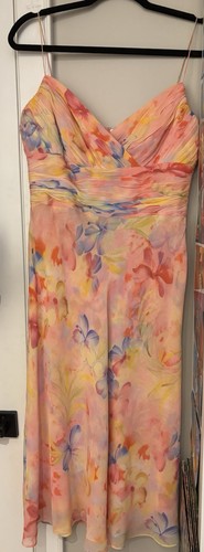 Abito midi rosa vintage anne - abito,
