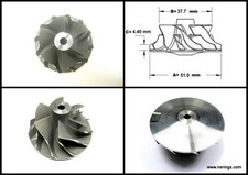 Compressor wheel for IVECO