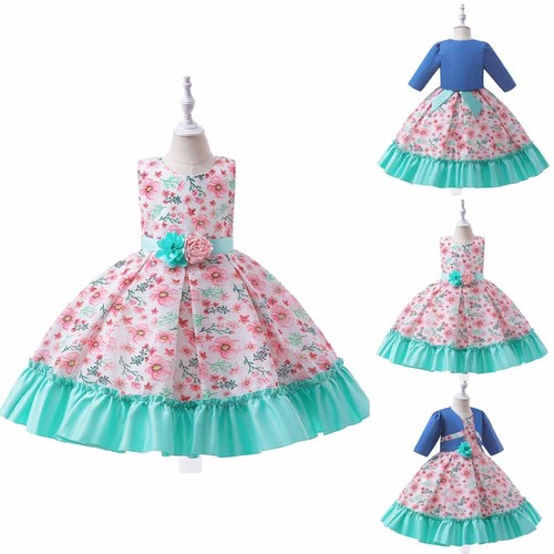 Abito bambina fiori