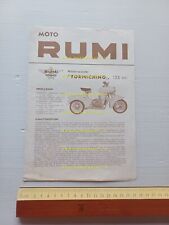RUMI produzione modelli moto