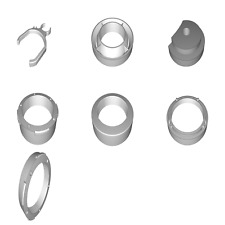 Dust Shoe Compatible with Stepcraft CNC and Kress 1050 FME-P Router